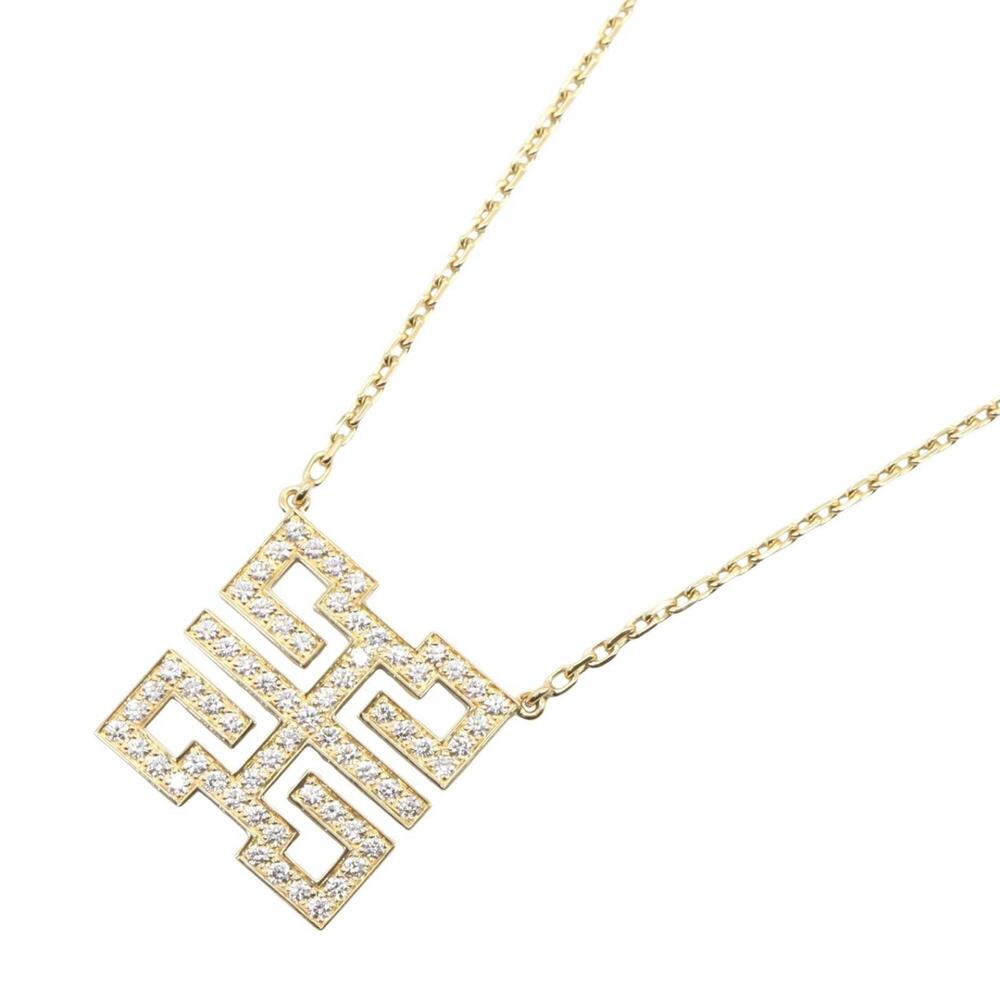 Cartier Wish Knot Mini Diamond Necklace, 18K (Yellow Gold), Diamond, Women's,...